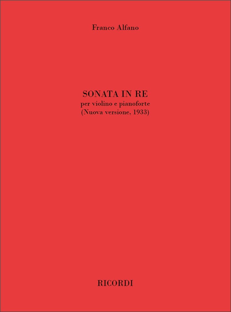 Sonata in Re